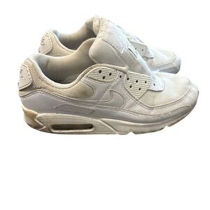 Nike Air Max White Sneakers.